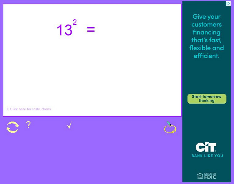 Mr. Martini's Classroom: Evaluate Squares Unknown Type Mr. Martini's Classroom: Evaluate Squares Unknown Type
