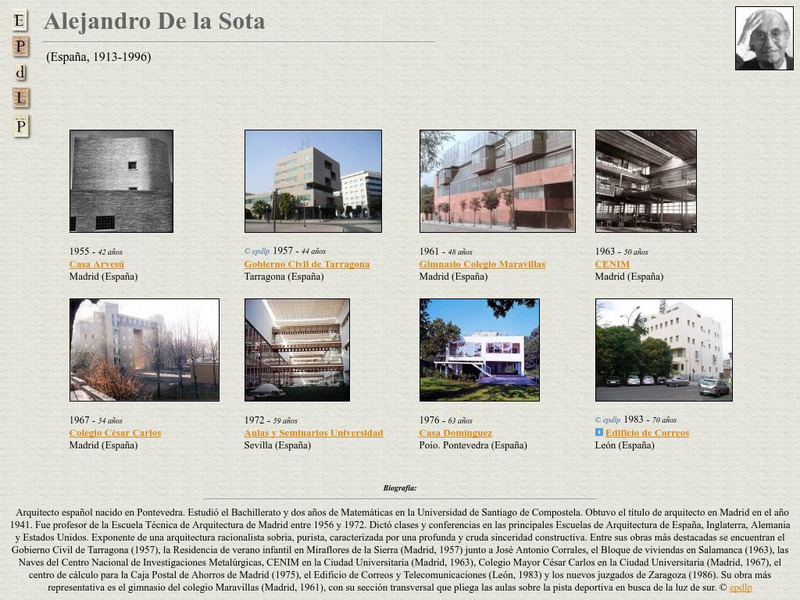 E Pd Lp: Alejandro De La Sota Activity