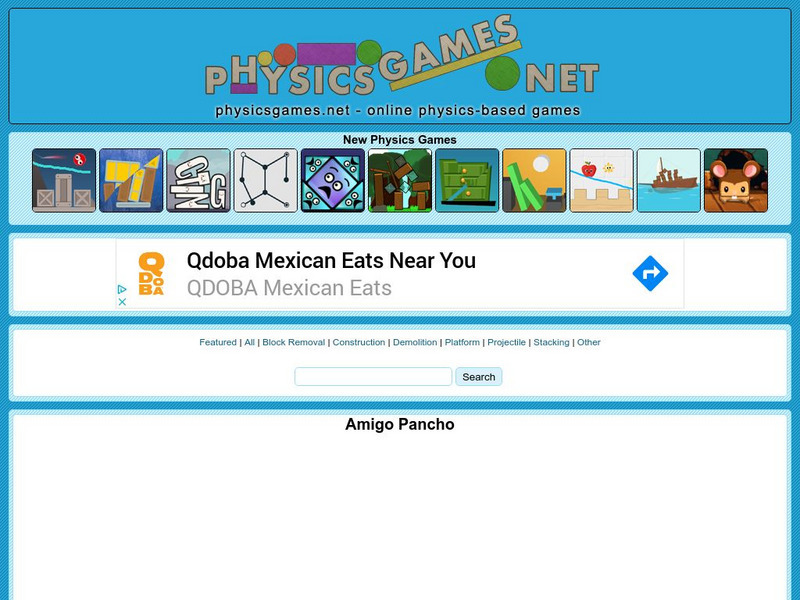 Physics Games: Amigo Pancho Interactive