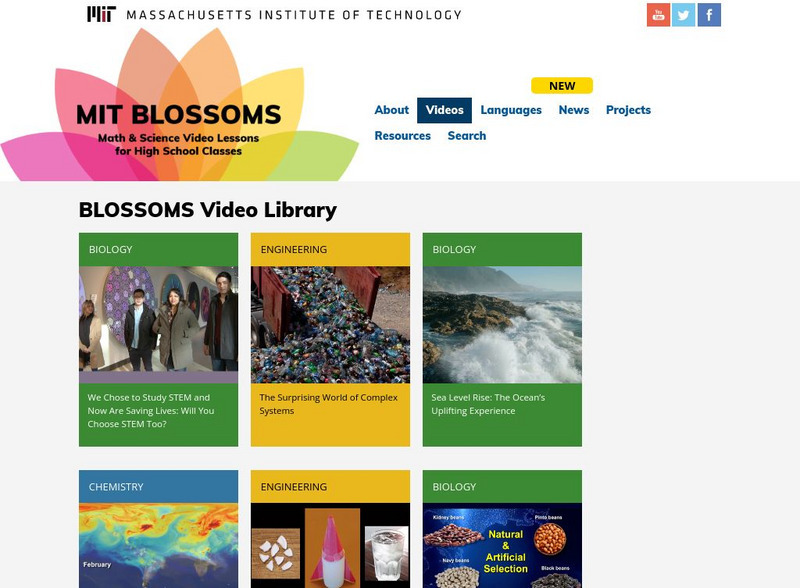 Mit: Blossoms: The Pythagorean Theorem: Geometry's Most Elegant Theorem Instructional Video Mit: Blossoms: The Pythagorean Theorem: Geometry's Most Elegant Theorem Instructional Video