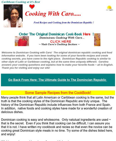 Cooking With Caro: Caribbean Cooking at It's Best Activity Cooking With Caro: Caribbean Cooking at It's Best Activity