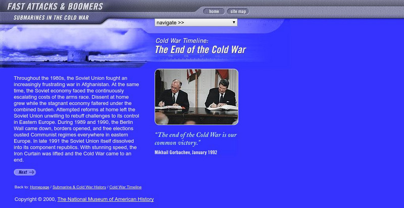 National Museum of American History: The End of the Cold War Handout