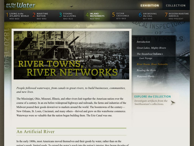 National Museum of American History: River Towns, River Networks Website National Museum of American History: River Towns, River Networks Website