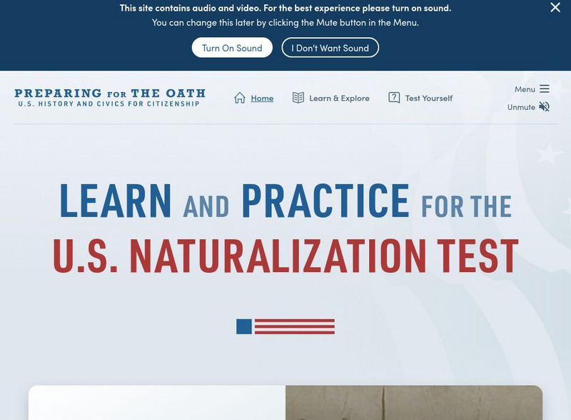 National Museum of American History: Preparing for the Oath: u.s. History and Civics for Citizenship Interactive National Museum of American History: Preparing for the Oath: u.s. History and Civics for Citizenship Interactive