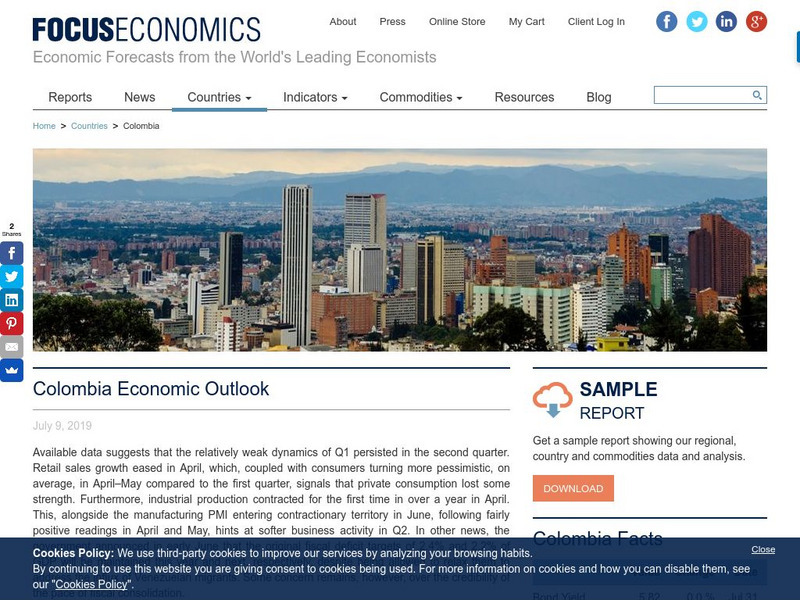 Latin Focus: The Economy of Columbia Website Latin Focus: The Economy of Columbia Website