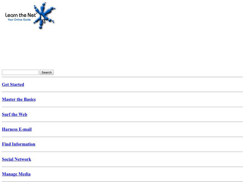 Learn the Net: Download Files Unit Plan