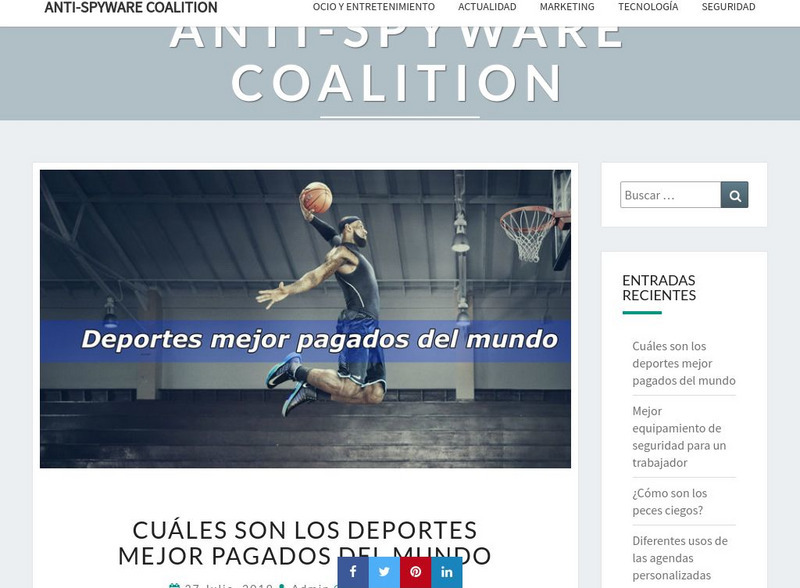 Anti Spyware Coalition Article Anti Spyware Coalition Article