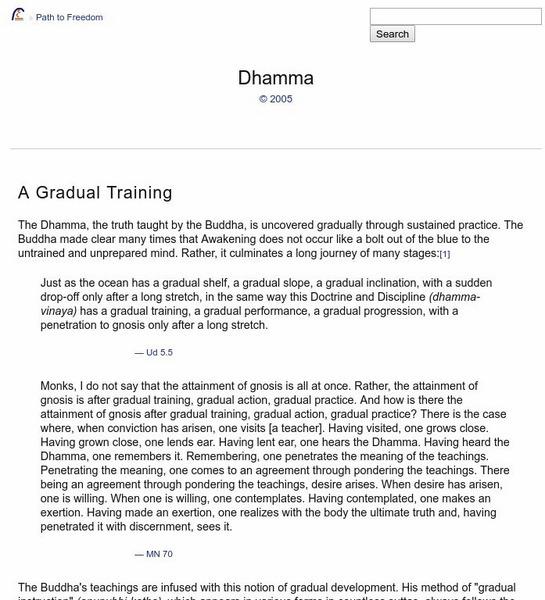 Access to Insight: Dhamma Primary Access to Insight: Dhamma Primary
