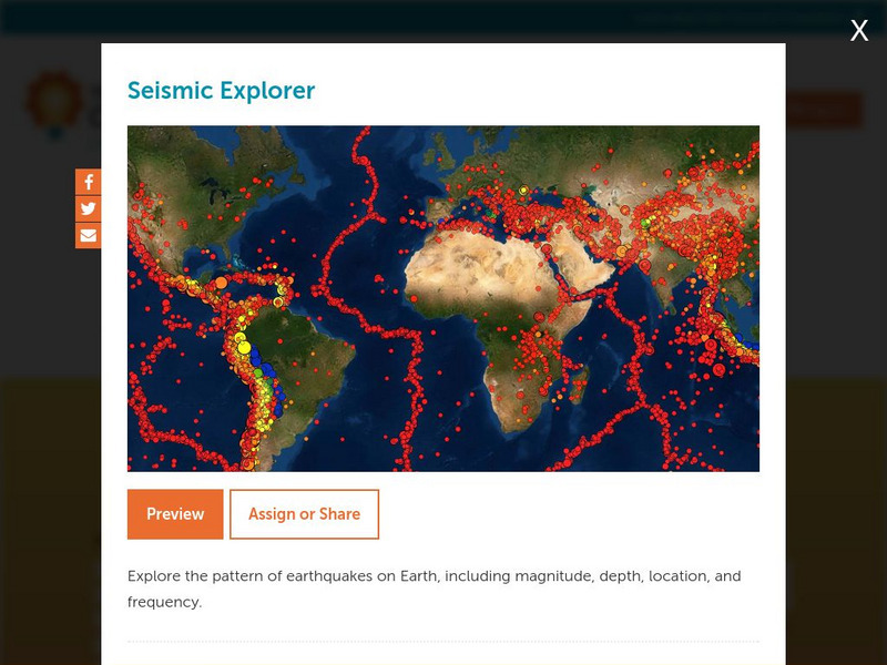 Concord Consortium: Seismic Explorer Interactive Concord Consortium: Seismic Explorer Interactive