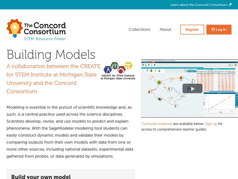 Concord Consortium: Sage Modeler Interactive Concord Consortium: Sage Modeler Interactive