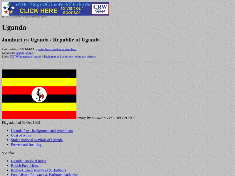 Flags of the World: Uganda Handout