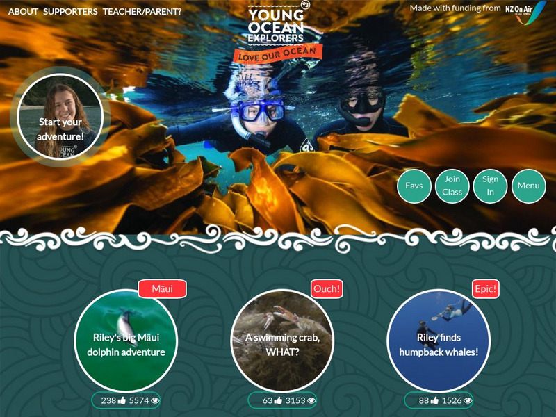 Young Ocean Explorers Website Young Ocean Explorers Website