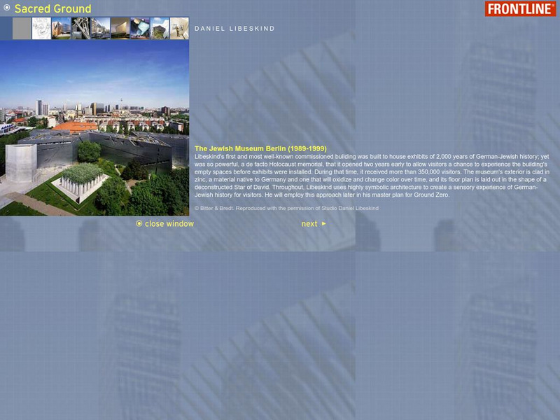 Frontline: Sacred Ground: Daniel Libeskind (Slideshow of His Best Known Works) PPT Frontline: Sacred Ground: Daniel Libeskind (Slideshow of His Best Known Works) PPT