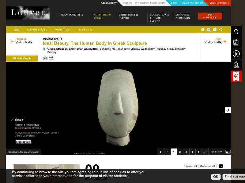 Louvre Museum: Thematic Trails: Greek Sculpture and the Human Body Website Louvre Museum: Thematic Trails: Greek Sculpture and the Human Body Website