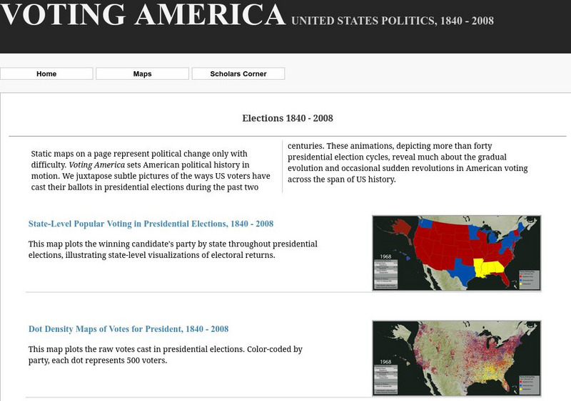 Digital Scholarship Lab: Voting America: Elections 1840 2008 Graphic Digital Scholarship Lab: Voting America: Elections 1840 2008 Graphic