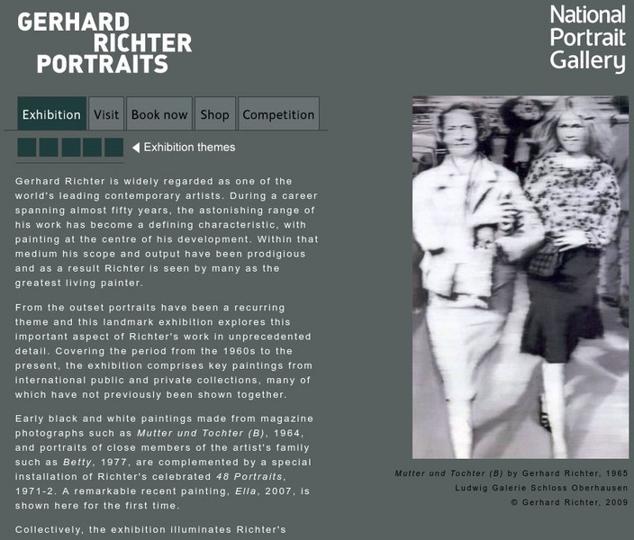 National Portrait Gallery: Portrait of the Art World: Ar Tnews: Gerhard Richter Website National Portrait Gallery: Portrait of the Art World: Ar Tnews: Gerhard Richter Website