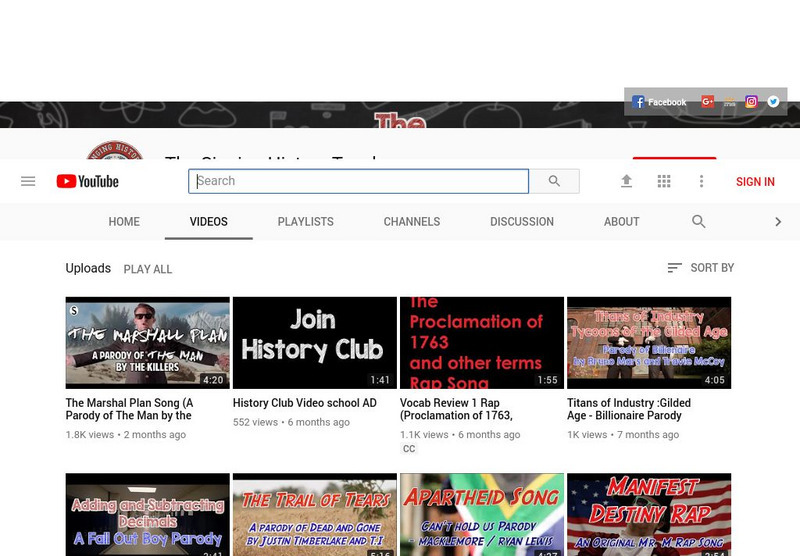 Harvest ***Singing History Teachers: Instructional Video Harvest ***Singing History Teachers: Instructional Video