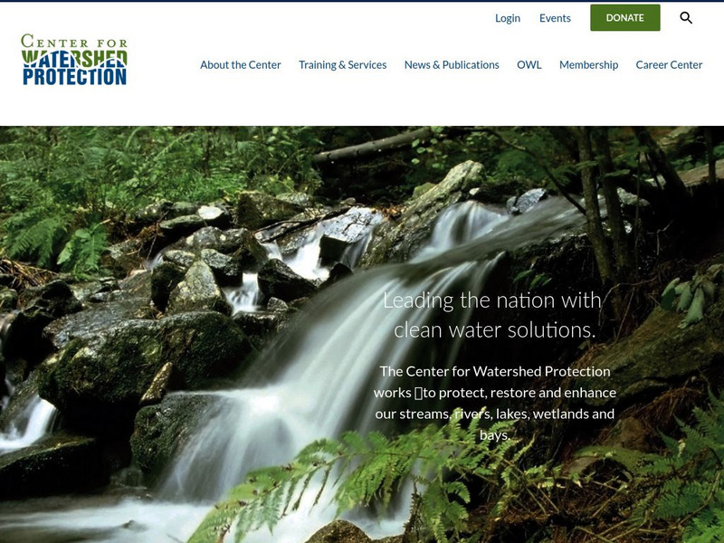 Center for Watershed Protection Website