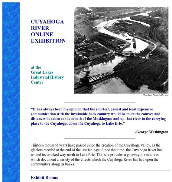 Cleveland State University Library: Memory Project: Cuyahoga River Exhibition Website Cleveland State University Library: Memory Project: Cuyahoga River Exhibition Website