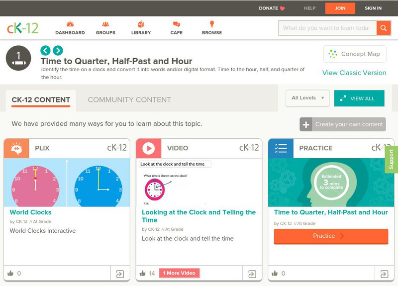 Ck 12: Elem Math: Overview of Conversion of Time Between Words and Numbers Instructional Video Ck 12: Elem Math: Overview of Conversion of Time Between Words and Numbers Instructional Video