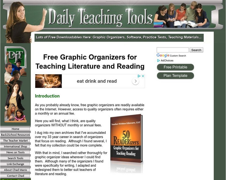 Daily Teaching Tools: Instructional Webs Activity Daily Teaching Tools: Instructional Webs Activity