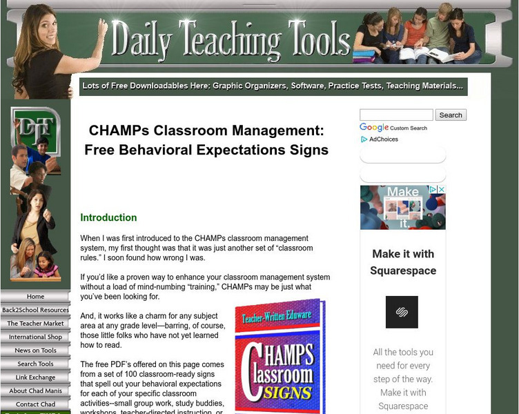 Daily Teaching Tools: Behavior Expectations Signs Graphic Daily Teaching Tools: Behavior Expectations Signs Graphic