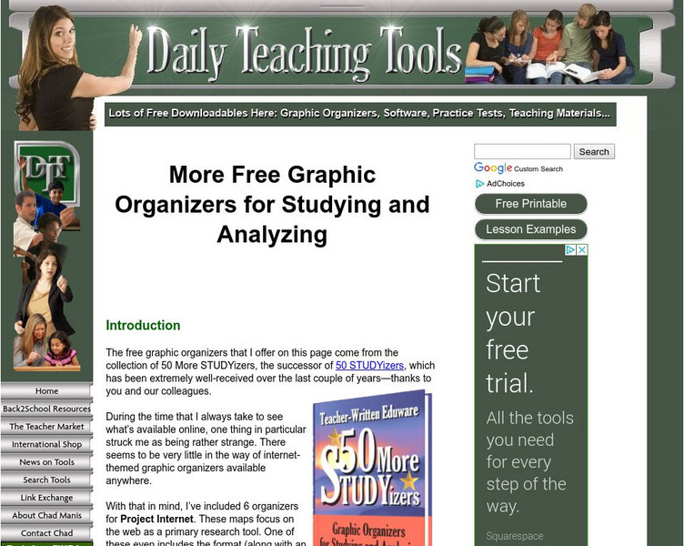 Daily Teaching Tools: Vocabulary Charts Graphic Daily Teaching Tools: Vocabulary Charts Graphic