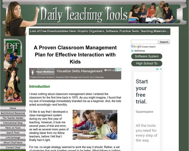 Daily Teaching Tools: Structuring the Instructional Day Activity Daily Teaching Tools: Structuring the Instructional Day Activity