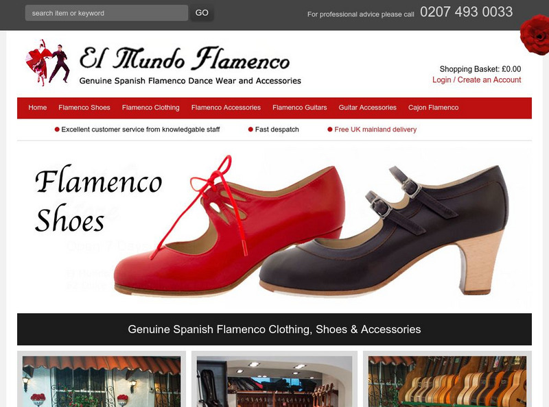 Flamenco World: Mundo Flamenco Website Flamenco World: Mundo Flamenco Website