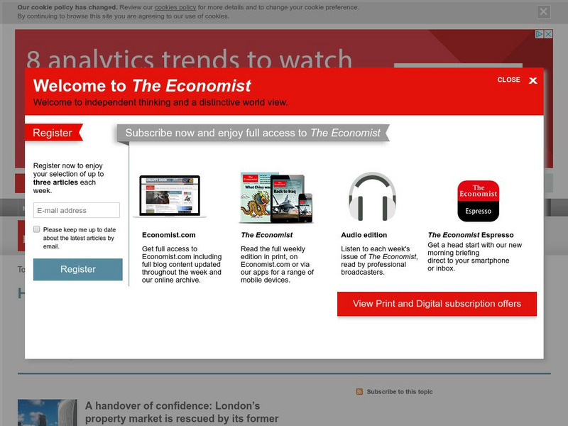 The Economist: Hong Kong Article