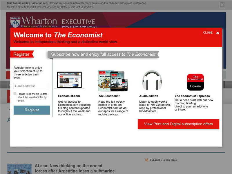 The Economist: Argentina Website The Economist: Argentina Website