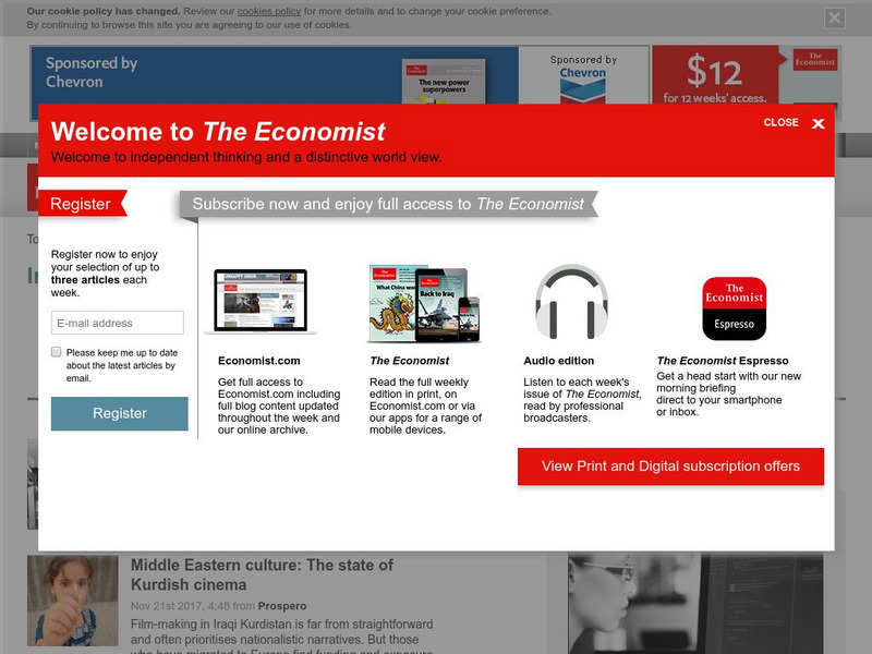 The Economist: History in Brief: Iraq Website The Economist: History in Brief: Iraq Website