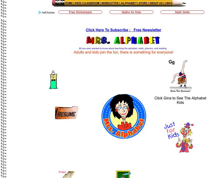 Alphabet Recognition Poems: Mrs. Alphabet eBook Alphabet Recognition Poems: Mrs. Alphabet eBook
