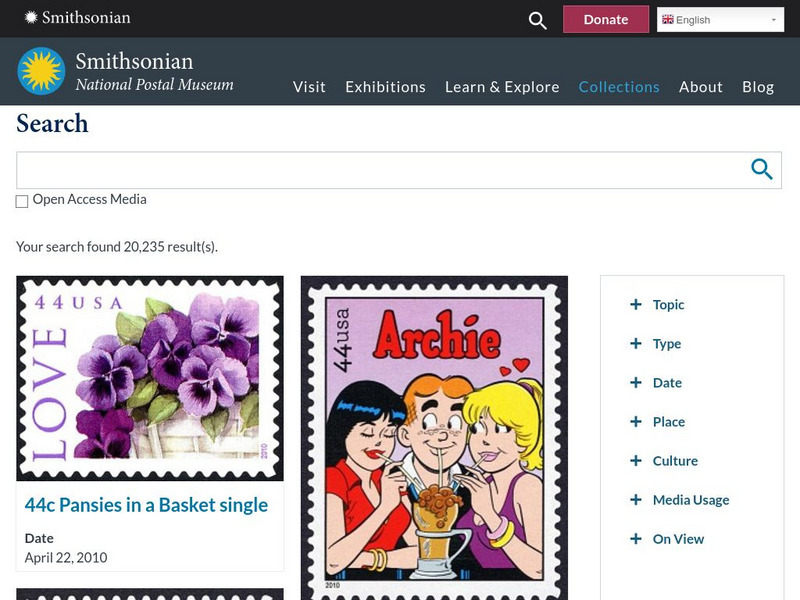 National Postal Museum: Lincoln Sesquicentennial Issue Website