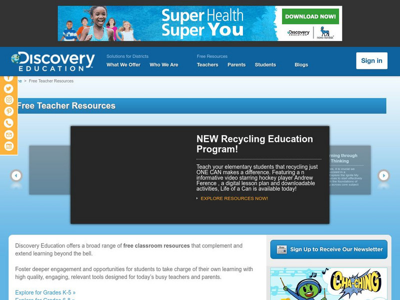 Discovery Education: Sight and Light Lesson Plan Discovery Education: Sight and Light Lesson Plan