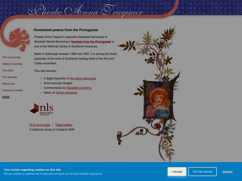 National Library of Scotland: Digital Archive: Illuminated Sonnets Primary National Library of Scotland: Digital Archive: Illuminated Sonnets Primary