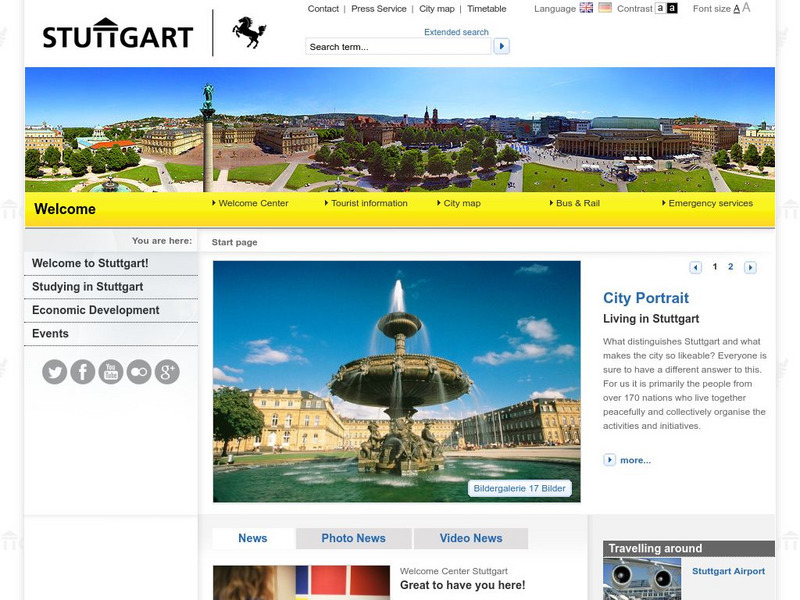 Stuttgart Website Stuttgart Website