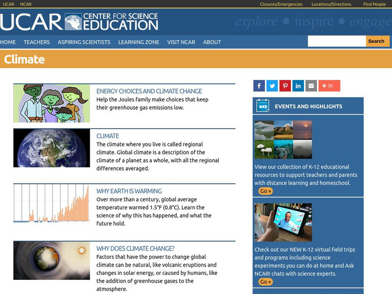 Ucar: Introduction to Climate Unit Plan Ucar: Introduction to Climate Unit Plan