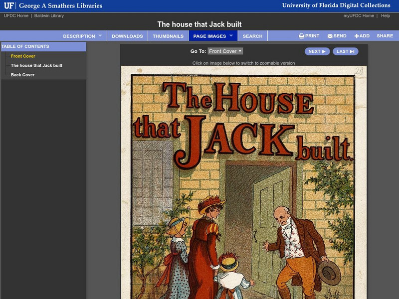 Baldwin Library: The House That Jack Built by Randolph Caldecott Primary