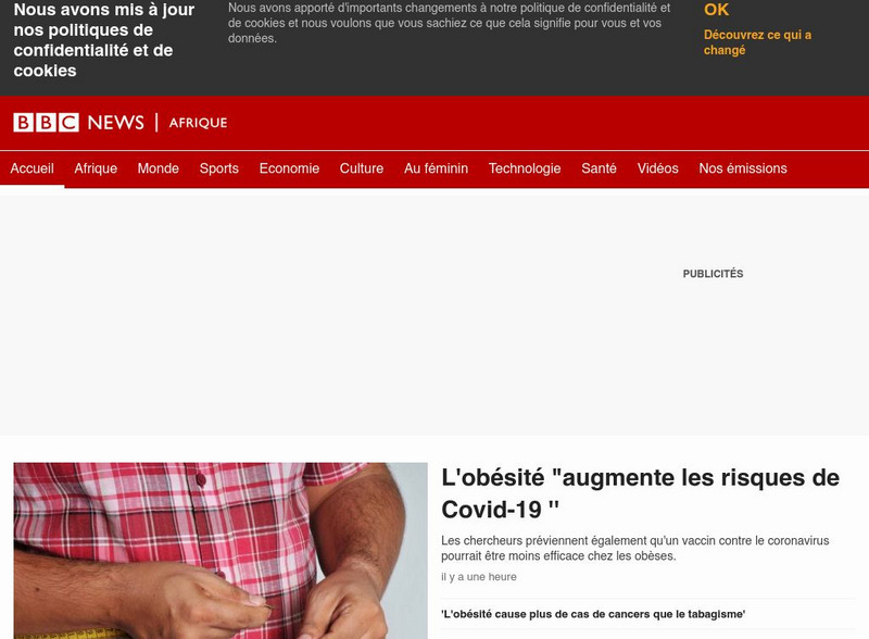Bbc News: Afrique Website Bbc News: Afrique Website
