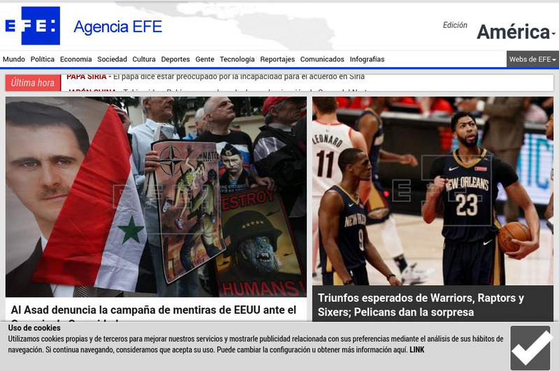 Agencia Efe Website Agencia Efe Website