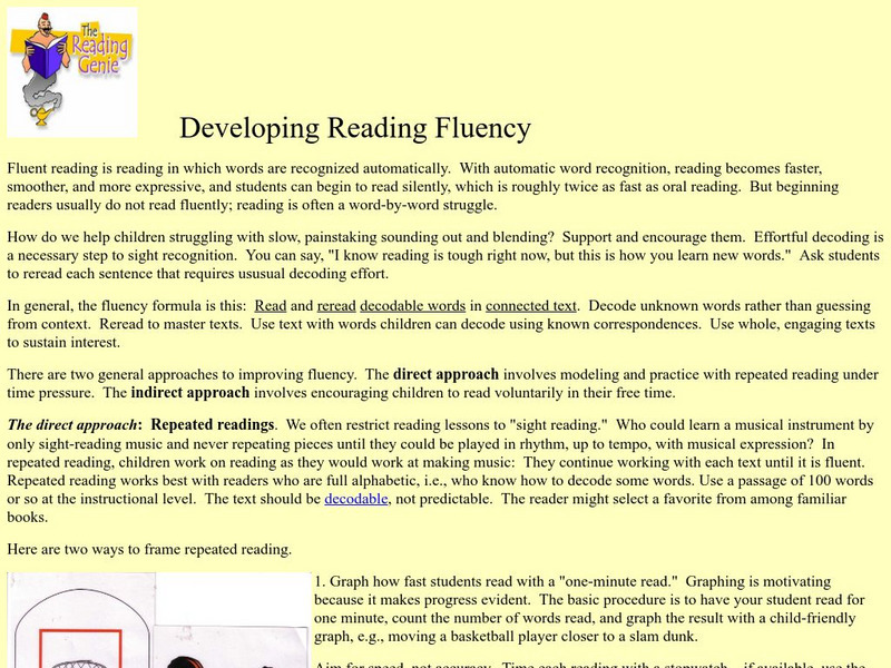 Auburn University: Developing Reading Fluency Professional Doc Auburn University: Developing Reading Fluency Professional Doc