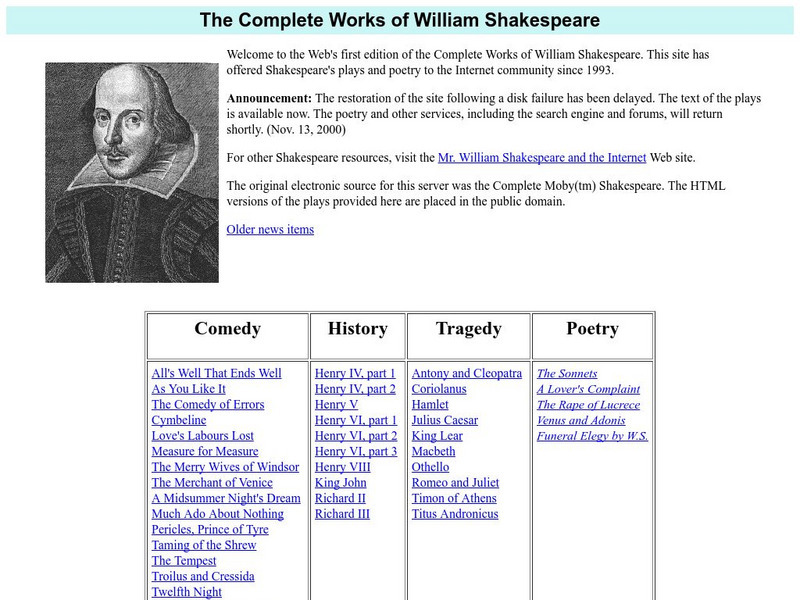 Mit: The Complete Works of William Shakespeare eBook Mit: The Complete Works of William Shakespeare eBook
