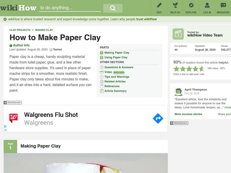 Wiki How: How to Make Paperclay Article Wiki How: How to Make Paperclay Article