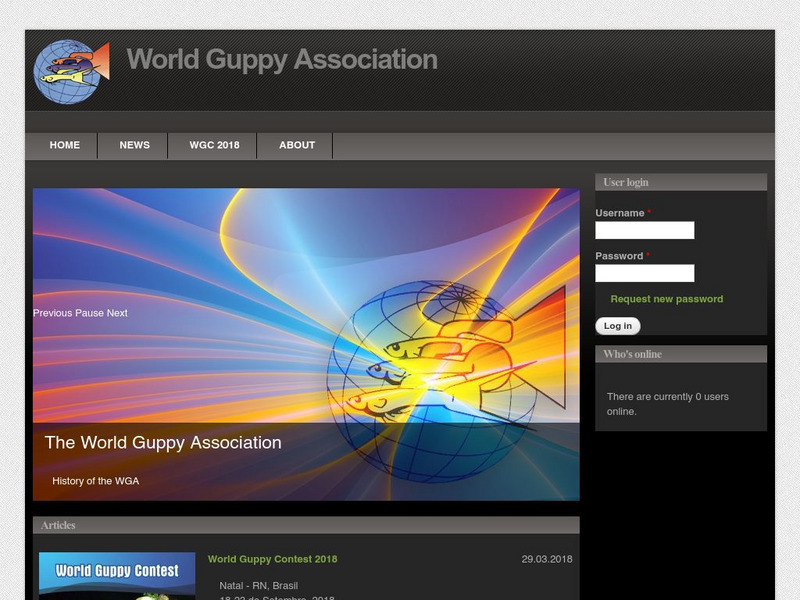 World Guppy Association Website