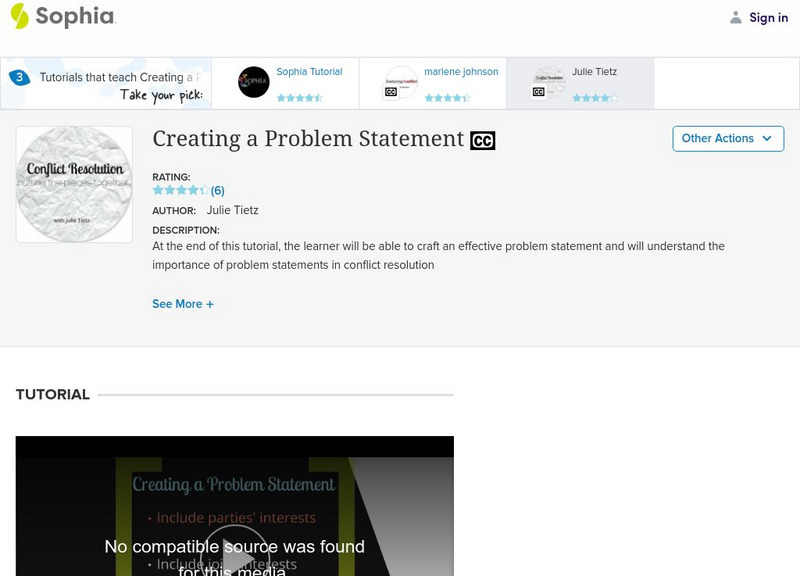 Sophia: Creating a Problem Statement: Lesson 1 Unit Plan Sophia: Creating a Problem Statement: Lesson 1 Unit Plan