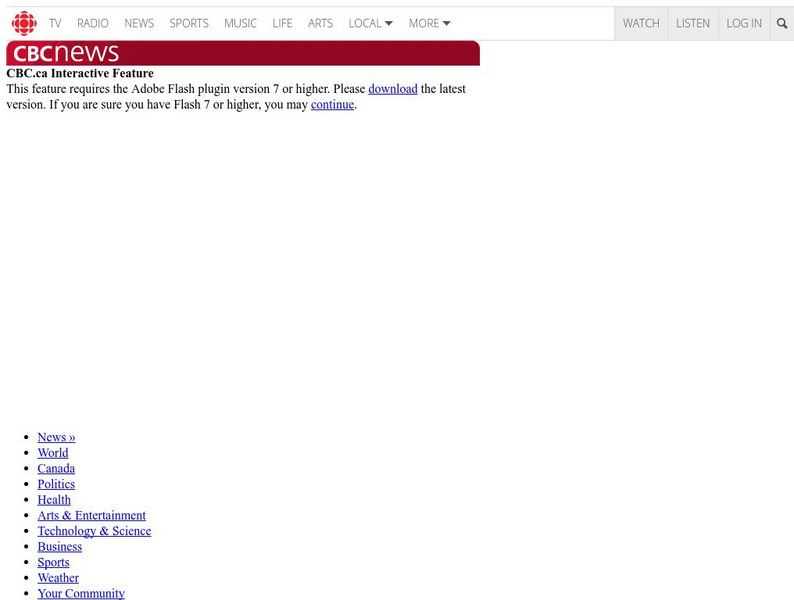 Cbc News Interactive: Older Workers Website