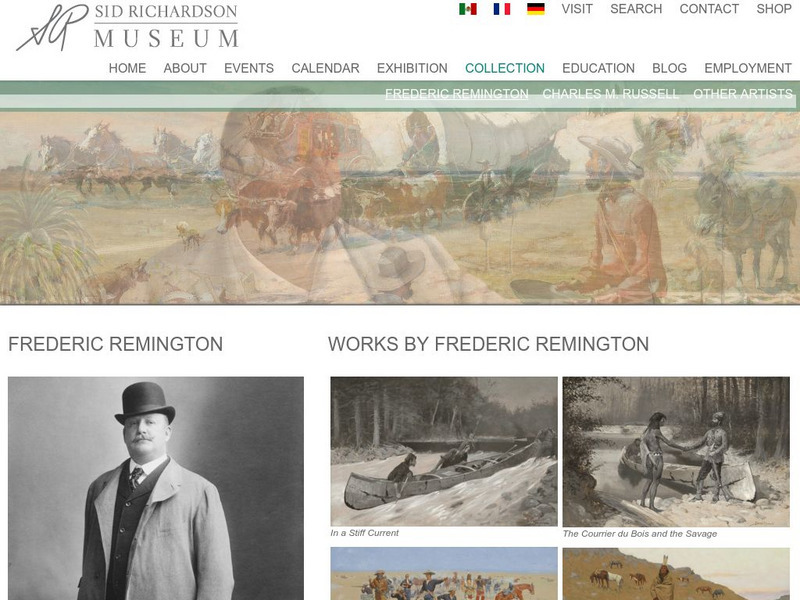 Frederic Remington Website Frederic Remington Website