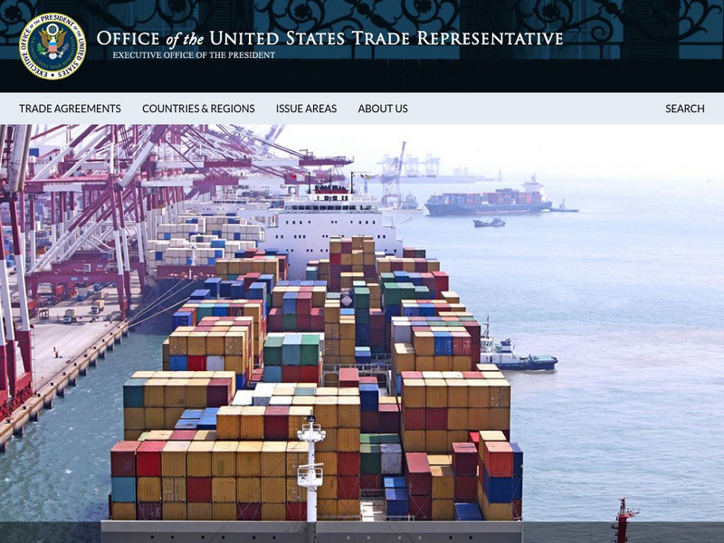 Office of the United States Trade Representative Website Office of the United States Trade Representative Website