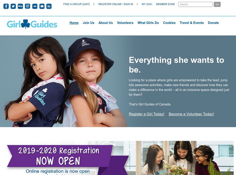Girl Guides of Canada Website Girl Guides of Canada Website